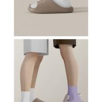 Patrón de cuero zapatillas de alta gama de las mujeres de verano nuevo hogar interior zapatillas frescas baño simple sandalias de baño desgaste exterior de los hombres - details 9