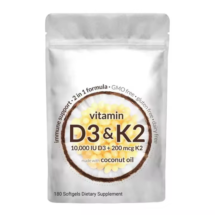 Cápsulas de vitamina D3 + K2 Cápsulas de vitamina D3 + K2 - 1