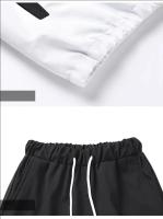 Traje deportivo informal para hombre, cárdigan, top de bloque de color y pantalones, a la moda y guapo Primavera 24 - details 7