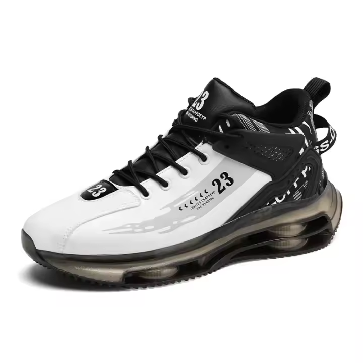 Zapatillas de Moda Casual para Hombres Zapatos de Correr de Alta Altura con Punta Redonda - 1