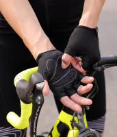 WEST BIKING-guantes de medio dedo para ciclismo, antideslizantes, para ciclismo de montaña y carretera, para hombre y mujer - details 4