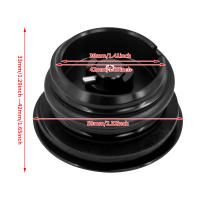 Tapa de tanque de combustible emergente para motocicleta, tapa de depósito de Gas de rosca derecha para Harley Dyna Softail Fatboy Touring Sportster XL883, color negro - details 10