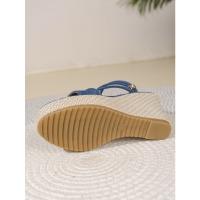 Sandalias de tacón de cuña a la moda de verano para mujer - details 4