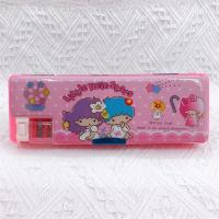 Estuche de Lápiz Doble Cara Sanrio Melody Hello Kitty Caja de Papelería Multifuncional con Afilador - details 7