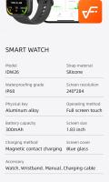 Reloj Inteligente 2025 – Llamadas Bluetooth, Alexa, SpO2 y Frecuencia Cardíaca  10+ Modos Deportivos  Resistencia al Agua  Pantalla Táctil AMOLED - details 10