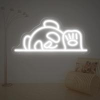 Letrero de neón de Panda, luces Led para el hogar, decoración bonita para dormitorio de niños, fiesta, restaurante, Bar, decoración de pared de zoológico para mascotas, letrero de neón - details 5