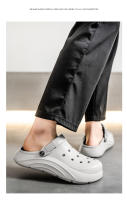 Agujero zapatos de los hombres de verano nuevo desgaste sandalias deportes zapatos de playa sandalias de los hombres de un pie medio bolsa de apoyo cabeza - details 18