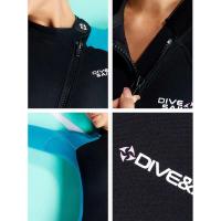 Trajes de neopreno de 3 mm para hombre, traje de buceo de manga larga de cuerpo completo de una pieza para adultos - details 3