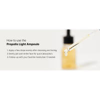 Ampolla COSRX, suero facial potenciador del brillo con 73,5% de extracto de propóleo, 1,01 fl.oz/30 ml, esencia hidratante para pieles sensibles, finas - details 5