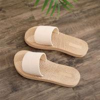Sandalias de mujer informales con chanclas de cuerda de cáñamo, prendas de vestir, estilo étnico, novedad de verano - details 3