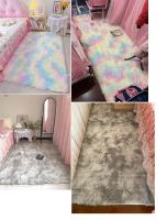 Alfombra grande y esponjosa para sala de estar, tapete de felpa para el suelo del dormitorio, terciopelo suave, decoración para niños - details 2
