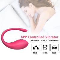 Vibrador Inalámbrico Bluetooth Control Remoto Aplicativo para Mujeres Huevo Vibrante para Sensualidad Juguetes para Adultos - details 4