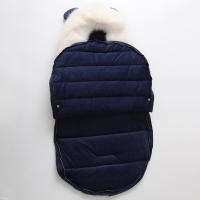 Sacos de dormir impermeables para cochecito de bebé, sobre grueso cálido para recién nacido, Invierno - details 8