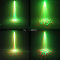 ESHINY Remote MINI R&G Laser 32 Patterns Projector DJ Dance Disco Bar Family Party Xmas Stage Lighting Effect Light Show N7T165 - details 15