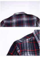 Camisa de Verano Casual para Hombres Cuello Cuadrado, Camisa de Oficina con Estilo, Moda de Piso, Talla 7XL - details 21
