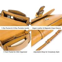 Bolso de Hombro de Cuero PU para Mujeres Bolso de Mano con Correa Desmontable - details 6