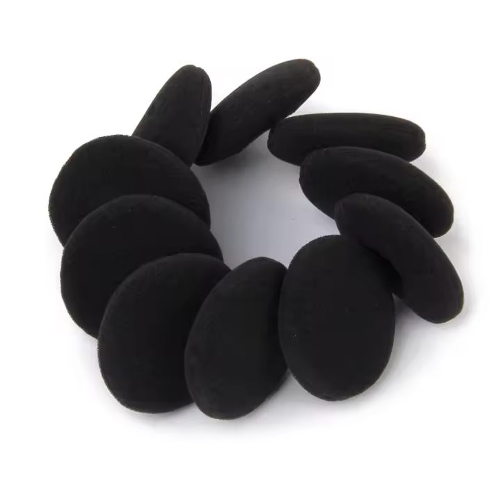 Cojín de repuesto para la oreja, color negro, para MDR-Q55, MDR-Q21LP, Q22, Q68, Q38, BT140Q, 5 pares - 1