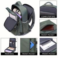 Mochila de Viaje Duradera para Mujeres Mochila Cabina, Senderismo y Negocios, Adecuada para Portátil 15.6'' Organización de Compartimentos y Diseño Ergonómico - details 2