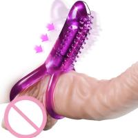 Leten 1/10 juguetes sexuales de frecuencia, vibradores de clítoris para estimulador de clítoris, consolador masculino de doble anillo, vibrador de masaje - details 0
