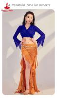 Baile de tres mujeres, blusas y faldas de gasa de manga larga, trajes de danza del vientre oriental para niñas - details 21