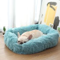 Cama de Mascotas de Peluche Cálida para Invierno Tamaño Rectangular Pequeño Mediano Grande - details 12