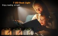 Luz de Lectura LED Portátil Recargable por USB Luz de Día Blanca Cálida Friiente Ajustable - details 0