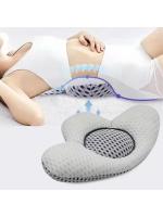 Almohada Lumbar Funcional 3D Rebote Rápido Mejora la Postura Cervical Suministros de Dormitorio - details 10