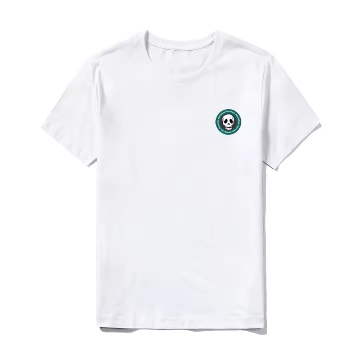 "Camiseta blanca esencial de verano |   Base de algodón crujiente |   Diseño gráfico único |   Hombres/Mujeres Ajuste unisex" - 1