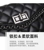 Bolso cuadrado pequeño de cuero genuino para mujer, bandolera de un solo hombro, capa principal de piel de vaca, nueva moda 2025 - details 1