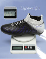 Zapatos de fútbol de tobillo alto para hombres, tacos largos para exteriores, zapatos de fútbol profesionales, zapatos de calcetín, TF/FG - details 9