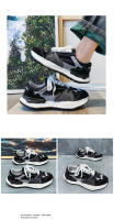 Zapatillas deportivas para correr de malla con suela gruesa para estudiantes de secundaria, transpirables, de primavera y verano para hombre, Forrest Gump, zapatillas para correr transpirables y modernas - details 11