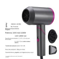 Secador de pelo iones Secadores de pelo profesional iónico, con boquilla de cabeza de soplado, Hair Dryer negativos portátil - details 11