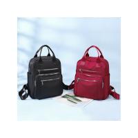 Mochila De Viaje Informal Para Mujer, Bolso De Hombro Oxford Impermeable, Bolso De Mano De Gran Capacidad, Monedero Negro, - details 19