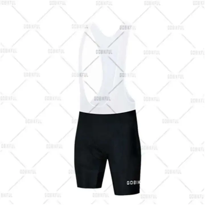 Gobikful - Conjunto de bicicleta para hombre, uniforme blanco de montaña, camiseta de verano para carretera, bicicleta MTB - 1