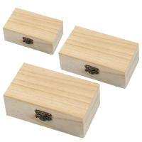 Caja de Madera de Alta Calidad S/M/L con Tapa Artesanal y Encaje Cuadrado para Decoración del Hogar y Almacenamiento de Suministros - details 35