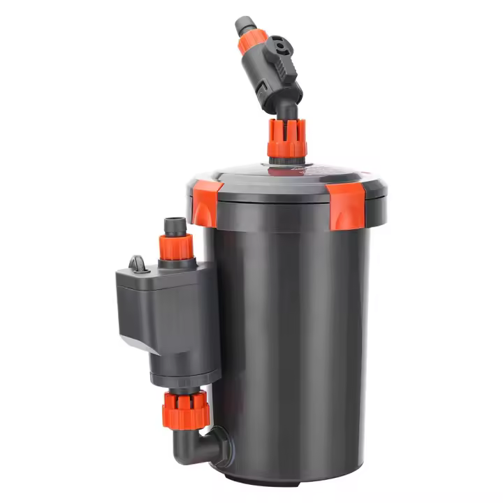 External Filter para Tanque de peces, Bomba de Agua de Cubo de Lavado Claro Simple, de Pecera limpador, accesorios de Acuario, 220V, 6W - 1
