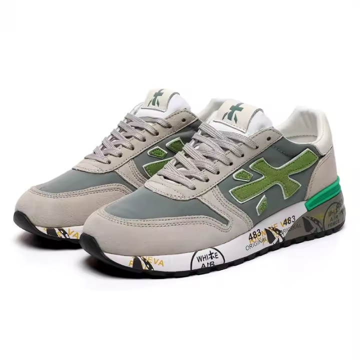 Zapatos Masculinos Con Suelas Gruesas Transpirables Y Zapatillas Deportivas De Ocio Retro Anti - Terciopelo - 1
