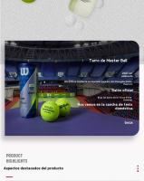 Pelotas de Tenis Wilson Oficiales - Abierto de EE. UU., Roland Garros, Shanghai Masters (Pack de 3) - Nivel Competición para Todas las Superficies - details 1
