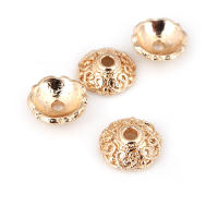 Tapas de cuentas de copos de nieve de latón de Color dorado de 18K, accesorios de alta calidad para manualidades, materiales para hacer joyas, sitio web oficial de Rosediy - details 55
