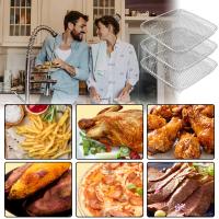 Bandeja de Acero Inoxidable para Freidora de Aire, 3 unidades - details 4