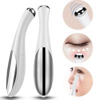Masajeador de Ojos Eléctrico Vibración, Anti-envejecimiento, Eliminación de Ojeras, Cuidado de Ojos de Belleza Equipo de Belleza Rosa y Blanco - details 0