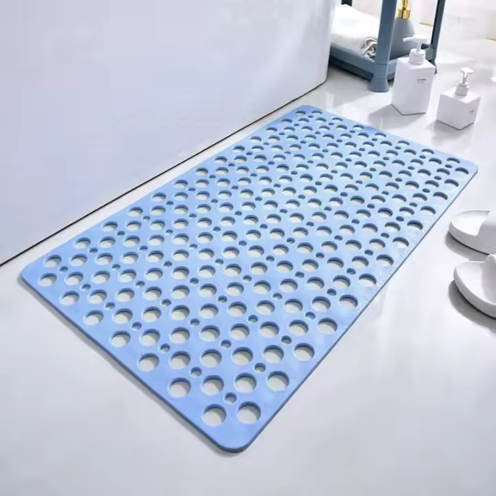 Alfombrilla antideslizante para baño con ventosa, alfombrilla de masaje para pies, alfombrilla antideslizante para inodoro, accesorios de baño para el hogar - 1