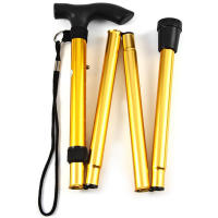 Bastón de Trekking plegable ligero y resistente, altura ajustable, punta de goma para un agarre mejorado, Ideal para exteriores cómodo - details 6