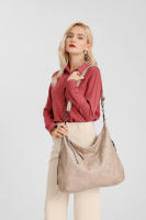 Bolso de hombro de piel sintética para mujer, conjunto de tres piezas, suave - details 58