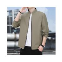 Chaquetas para hombre con cuello levantado, abrigos rompevientos, ropa Formal, Moda para primavera y otoño - details 17