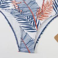 Bikini Sexy para mujer, traje de baño de cuello alto, traje de baño femenino de dos piezas, conjunto de Bikinis de cintura alta, ropa de playa para traje de baño 2024 - details 12