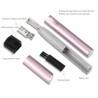 Kismis-Afeitadora eléctrica corporal, cuchilla para cejas, removedor de vello facial, afeitadora profesional - details 7