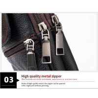 Bolso de hombro de cuero, bolso de hombre - details 10