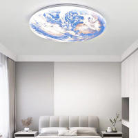 Lámpara de techo de tierra Azul, accesorio de iluminación de montaje empotrado para habitación de niños, dormitorio, pasillo, balcón - details 3