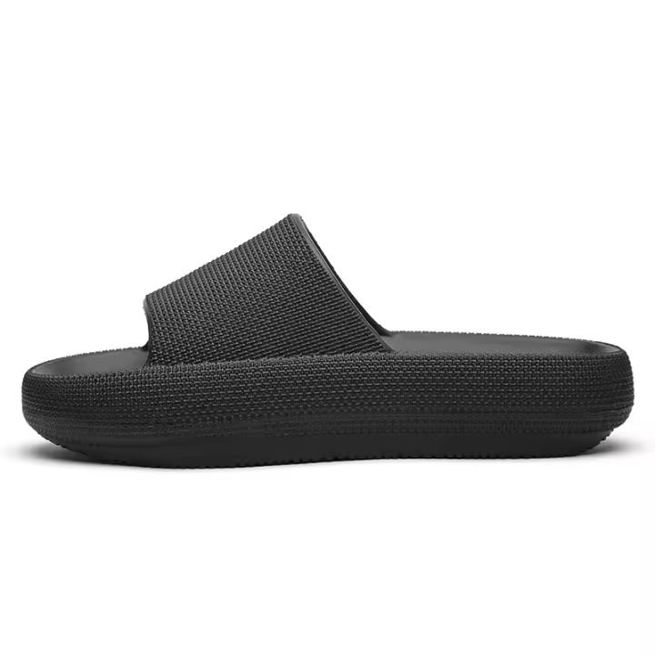 Nuevos zapatos de moda con suela gruesa que realzan, zapatillas de interior para el hogar - 1